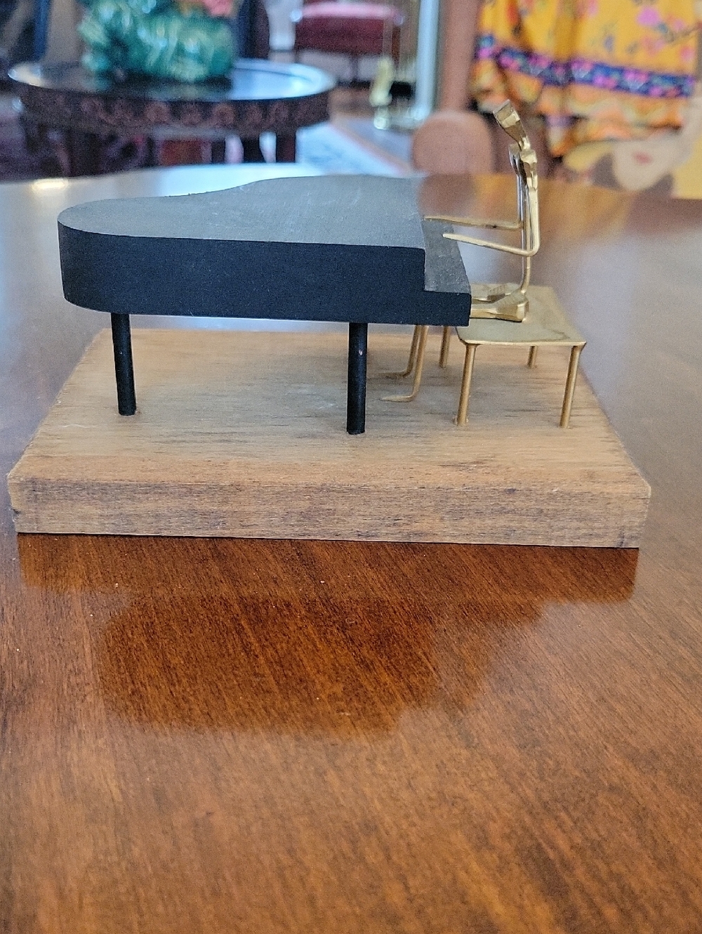MCM Brutalist Piano Player